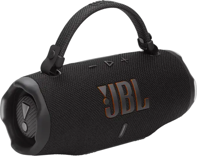 JBL Charge 6 Portable Bluetooth Speaker, 45W RMS, IP67 Waterproof, 28h Battery, Power Bank, Bluetooth 5.4, Black