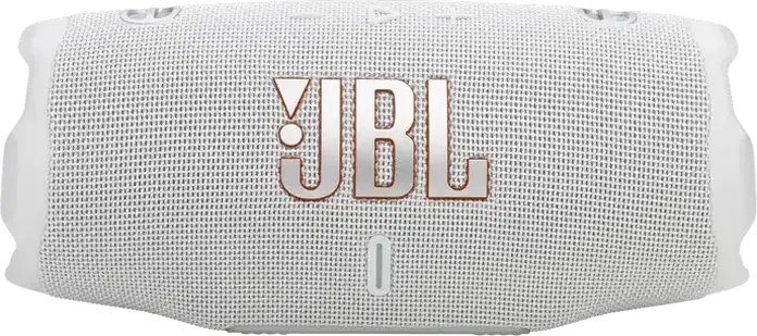 Boxă Portabilă JBL Charge 6 Bluetooth 5.4, Putere 45W RMS, Rezistență la Apă IP67, Baterie 28 Ore, Sistem Acustic pe 2 Căi, USB-C, Alb