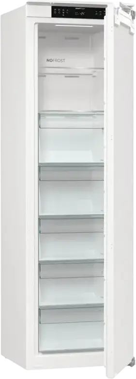 Congelator Incorporabil Gorenje FNCI517E62W, No Frost, Smart Inverter, AdaptTech, Capacitate 235L, 7 Compartimente, Alb, Clasa Energetica E
