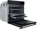 Whirlpool WOI4S8HM2SBA Built-in Electric Oven, 73L Capacity, A+ Energy Class, 6th Sense, Steam Cooking, Hydrolytic Cleaning, Black, 59.5 x 59.7 x 56.4 cm