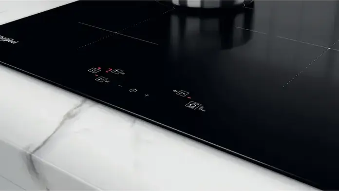 Whirlpool WS Q5760 NE Built-in Induction Cooktop, Glass Ceramic Surface, Booster and Melting Functions, Direct Mapping Touch Controls