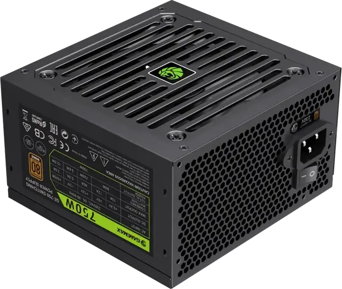 Игровой ПК Ultra Navigator PC11933, Intel Core i5-12400F, 16ГБ DDR4 RAM, 500ГБ NVMe SSD, Gigabyte RTX 3050 8ГБ GDDR6, БП 750Вт 80+ Bronze, Черный