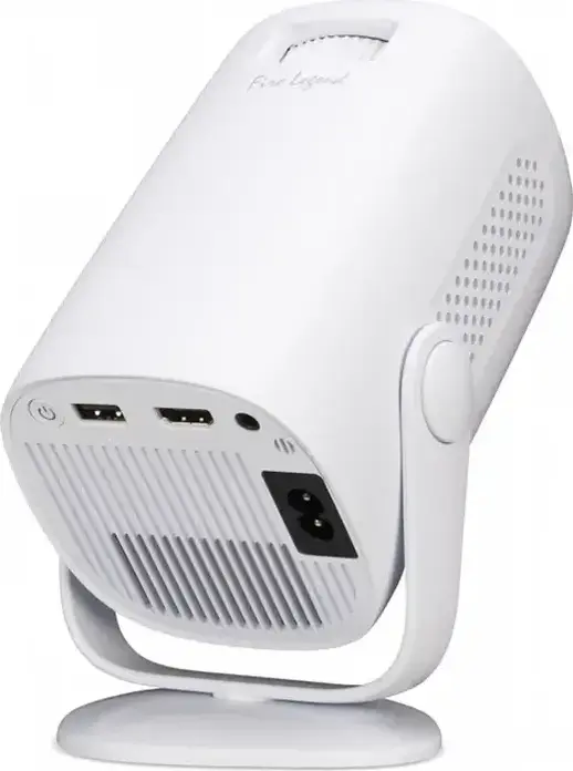 Acer Aopen QT12 Smart Portable Mini Projector, White, 720p LCD, 180 ANSI lm, HDMI, USB, Wifi, Integrated Tilt Stand