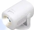 Acer Aopen QT12 Smart Portable Mini Projector, White, 720p LCD, 180 ANSI lm, HDMI, USB, Wifi, Integrated Tilt Stand