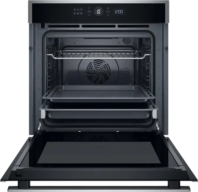 Whirlpool WOI4S8PM1SXA Built-in Electric Oven, 73L Capacity, A+ Energy Class, 3450W, 6th Sense Technology, SteamCook4, Inox Stainless Steel
