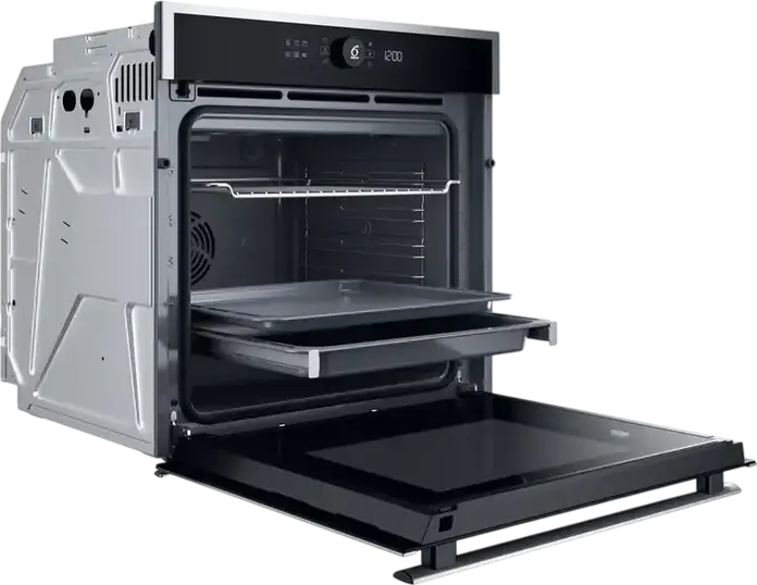Whirlpool WOI4S8PM1SXA Built-in Electric Oven, 73L Capacity, A+ Energy Class, 3450W, 6th Sense Technology, SteamCook4, Inox Stainless Steel