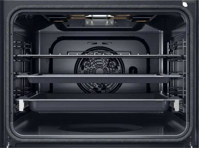 Cuptor Electric Incorporabil Whirlpool OMSK58RU1SX, 71L, Inox, Clasa Energetica A+, Steam+, Cook3, Curatare FlexiClean Pirolitica si Hidrolitica