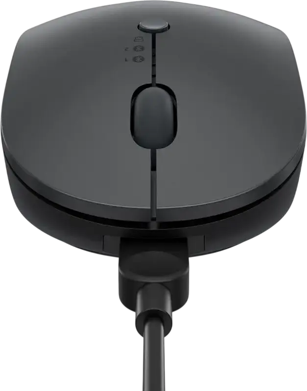 Lenovo X9 Edition Multi-Device Wireless Mouse 4Y51R29290, 2400 dpi Blue Optical Sensor, Silent Buttons, Bluetooth 5.0 & 2.4GHz USB-C, Ambidextrous