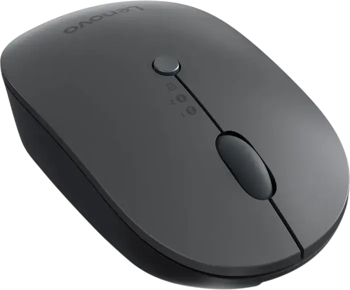 Lenovo X9 Edition Multi-Device Wireless Mouse 4Y51R29290, 2400 dpi Blue Optical Sensor, Silent Buttons, Bluetooth 5.0 & 2.4GHz USB-C, Ambidextrous