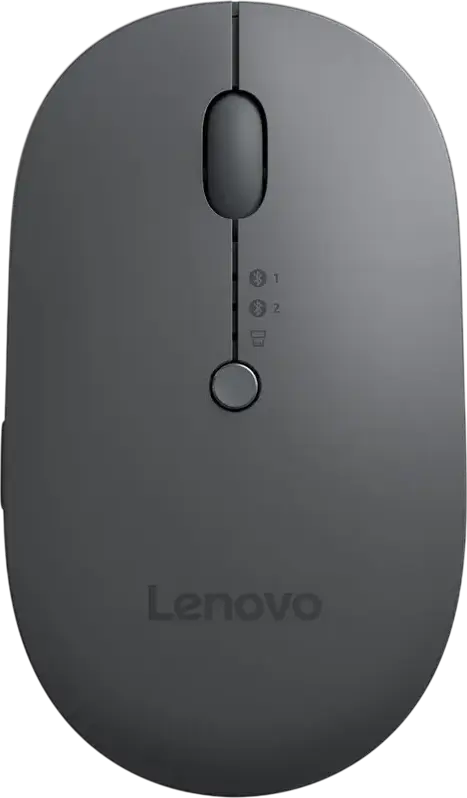 Lenovo X9 Edition Multi-Device Wireless Mouse 4Y51R29290, 2400 dpi Blue Optical Sensor, Silent Buttons, Bluetooth 5.0 & 2.4GHz USB-C, Ambidextrous