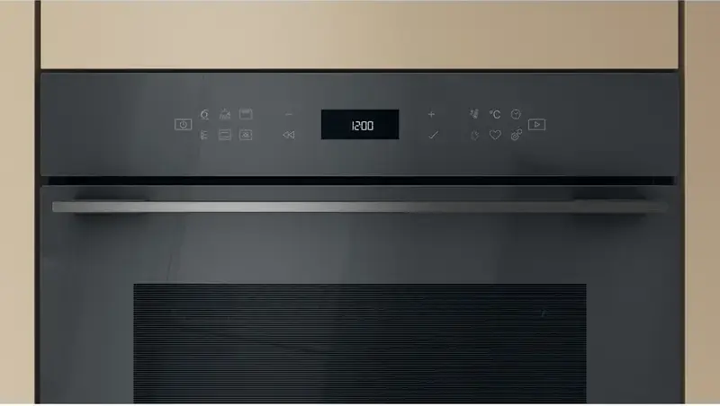 Cuptor Electric Incorporabil Whirlpool WOI78HT1SSGA, 73L, Clasa Energetica A+, Tehnologie 6th Sense, AirFry, Ready2cook, Curatare Hidrolitica, Gri