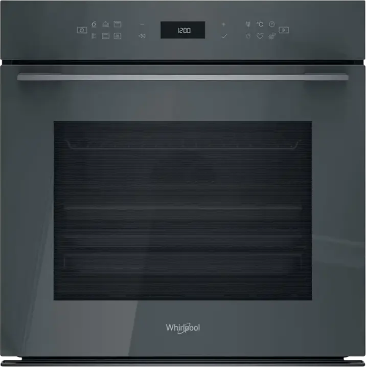 Cuptor Electric Incorporabil Whirlpool WOI78HT1SSGA, 73L, Clasa Energetica A+, Tehnologie 6th Sense, AirFry, Ready2cook, Curatare Hidrolitica, Gri