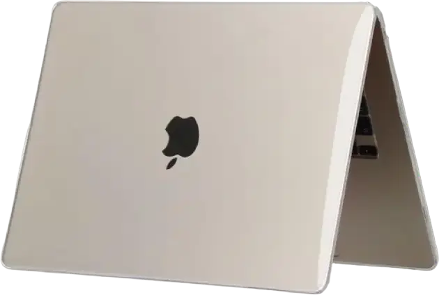 Husa Hard-shell Tech Protect Smartshell pentru MacBook Air 15-15.6 inch, Cover din Policarbonat prin Injectare, cu Piciorușe de Cauciuc, Acces Complet la Porturi