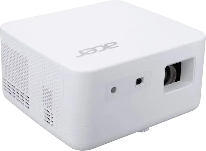 Proiector Portabil Mini Acer PD1510ic, Full HD 1920x1080, 1500 ANSI Lumens, DLP, LED RGB, Autofocus, HDMI, USB-C, Bluetooth, Alb