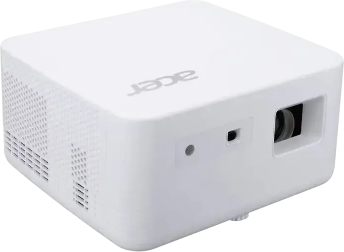Acer PD1510ic Portable Mini Projector, Full HD 1920x1080, 1500 ANSI Lumens, DLP, LED RGB, Autofocus, HDMI, USB-C, Bluetooth, White