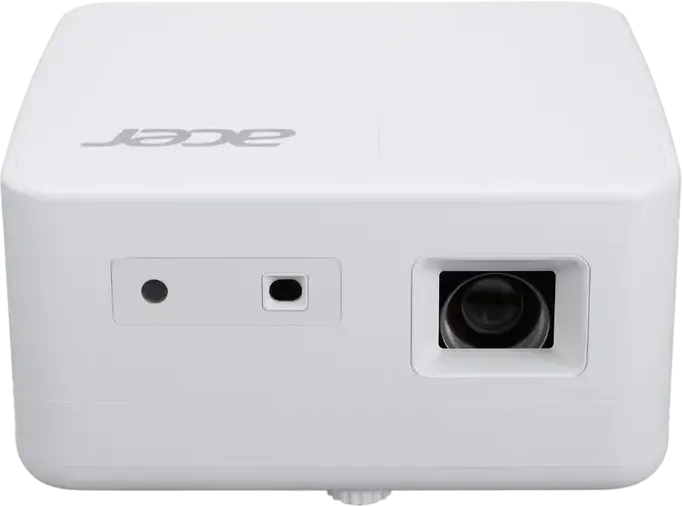 Proiector Portabil Mini Acer PD1510ic, Full HD 1920x1080, 1500 ANSI Lumens, DLP, LED RGB, Autofocus, HDMI, USB-C, Bluetooth, Alb