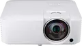 Acer Vero SL2520n Laser DLP Projector, Full HD 1920x1080, 4000 ANSI Lumens, Short Throw, HDR10, 3D Ready, Recycled ABS Plastic, White, with Cover