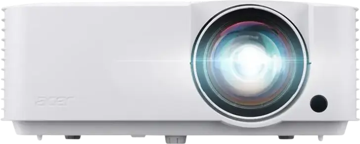 Acer Vero SL2520n Laser DLP Projector, Full HD 1920x1080, 4000 ANSI Lumens, Short Throw, HDR10, 3D Ready, Recycled ABS Plastic, White, with Cover