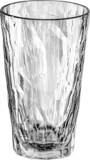 koziol koziol »ideas for friends GmbH Long drink glass Tumbler Club No. 6 Superglas Tritan - ReNew Longdrinkglas Tumbler Club No. 6 Superglas Tritan - ReNew mi Long drink glass Tumbler Club No. 6 Superglas Tritan - ReNew with filling line 0,3 l; 410 ml, 14.1 cm (H); transparent; 0.3 l Filling line, 12 piece / pack Longdrinkglas Tumbler Club No. 6 Superglas Tritan - ReNew mit Eichstrich 0,3 l; 410 ml, 14.1 cm (H); transparent; 0.3 l Eichstrich, 12 Stück / Pack The ‘Club No. 6’ long drink glass or tumbler, made from high-quality Tritan™ with a 0.3 l measurement mark, combines a modern, clean-lined design with the functional benefits of a professional-grade, high-performance plastic. Designed for daily use in bars, hotels and restaurants, as well as in event and outdoor catering, this glass is the ideal choice for long drinks, soft drinks, water and mixed drinks. Tritan™ stands for crystal-clear transparency, high material quality and absolute food safety. It meets current European requirements for food-contact materials and is increasingly being used as a future-proof material solution in the professional catering sector. For the user, this means maximum operational reliability combined with consistently high-quality appearance and function. The material is BPA- and bisphenol-free, impresses with its glass-like clarity and remains permanently stable and retains its shape even with intensive use. Particularly in busy catering establishments, at large events or in outdoor and pool areas, the tumbler offers a reliable, shatterproof alternative to traditional glassware. Complies with legal requirements for all areas where glass is prohibited Tritan™ also scores highly in terms of sustainability thanks to its long service life and reusability. Variants containing recycled material (e.g. Tritan Renew) also support modern resource management concepts and help to reduce single-use items and breakages. The design of the ‘Club No. 6’ is deliberately clean and functional, making it perfect for professional bar and service use. It combines the classic tumbler look with the everyday practicality of a virtually unbreakable material – a genuine ‘invisible upgrade’ for the hospitality industry. The “Club No. 6” is part of a comprehensive Tritan™ range and can be ideally combined with other glass shapes such as water glasses, lowballs and cocktail glasses – for a consistent, professional drinks concept in the hospitality industry. Customisation with your chosen logo – including all-round printing – is available from 100 pieces using the Luxury Print process. For orders of 250 pieces or more, your logo can also be applied using the pad printing process. Or would you like your own custom colour? – We’d be happy to produce this for you from as little as 500 pieces. Premium long drink glass / tumbler made from Tritan™ Crystal-clear appearance with high impact resistance BPA- and bisphenol-free, food-safe Perfect for whisky, cocktails, soft drinks & long drinks Suitable for indoor, outdoor and pool areas Sustainable, reusable solution Das Longdrinkglas bzw. der Tumbler „Club No. 6“ aus hochwertigem Tritan™ mit Eichstrich 0,3 l verbindet modernes, geradliniges Design mit den funktionalen Vorteilen eines professionellen Hochleistungs-Kunststoffs. Entwickelt für den täglichen Einsatz in Bars, Hotels, Restaurants sowie im Event- und Outdoor-Catering, ist dieses Glas die ideale Wahl für Longdrinks, Softdrinks, Wasser und Mixgetränke. Tritan™ steht für kristallklare Transparenz, hohe Materialqualität und absolute Lebensmittelechtheit. Es erfüllt aktuelle europäische Anforderungen für Lebensmittelkontaktmaterialien und wird zunehmend als zukunftssichere Materiallösung in der professionellen Gastronomie eingesetzt. Für den Anwender bedeutet das: maximale Betriebssicherheit bei gleichbleibend hochwertiger Optik und Funktion. Das Material ist BPA- und bisphenolfrei, überzeugt durch seine glasähnliche Klarheit und bleibt auch bei intensiver Nutzung dauerhaft stabil und formschön. Gerade in stark frequentierten Gastronomiebetrieben, bei Großveranstaltungen oder in Outdoor- und Poolbereichen bietet der Tumbler eine zuverlässige, bruchsichere Alternative zu klassischem Glasgeschirr. Erfüllt die gesetzlichen Vorgaben für alle Bereiche mit Glasverbot Auch im Bereich Nachhaltigkeit punktet Tritan™ durch seine lange Lebensdauer und Wiederverwendbarkeit. Varianten mit recyceltem Materialanteil (z. B. Tritan Renew) unterstützen zudem moderne Ressourcenkonzepte und tragen zur Reduzierung von Einweg- und Bruchware bei. Das Design des „Club No. 6“ ist bewusst klar und und funktional gehalten und eignet sich perfekt für den professionellen Bar- und Serviceeinsatz. Es kombiniert die klassische Tumbler-Optik mit der Alltagstauglichkeit eines nahezu unzerbrechlichen Materials – ein echtes „unsichtbares Upgrade“ für die Gastronomie. Der „Club No. 6“ ist Teil einer umfassenden Tritan™-Serie und lässt sich ideal mit weiteren Glasformen wie Wassergläsern, Lowballs und Cocktailgläsern kombinieren – für ein einheitliches, professionelles Getränkekonzept in der Gastronomie. Eine Veredelung mit Ihrem Wunsch Logo, gern auch als Rundumdruck ist ab 100 Stück mit dem Luxury Print Verfahren möglich. Ab 250 Stück ist Ihr Logo auch im Tampondruckverfahren möglich. Oder Sie wünschen eine eigene Sonderfarbe? - Diese setzen wir gern bereits ab 500 Stück für Sie um. Premium Longdrinkglas / Tumbler aus Tritan™ Kristallklare Optik bei hoher Bruchfestigkeit BPA- und bisphenolfrei, lebensmittelecht Perfekt für Whisky, Cocktails, Softdrinks & Longdrinks Geeignet für Indoor-, Outdoor- und Poolbereiche Nachhaltige, wiederverwendbare Mehrweglösung