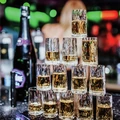 Стопки koziol Club No. 7 из Tritan ReNew, без BPA, ударопрочные, прозрачные, 45 мл для HoReCa, Набор из 24 предметов