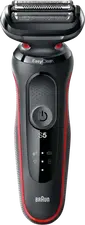 Aparat de ras electric Braun Series 5, Negru/Rosu
