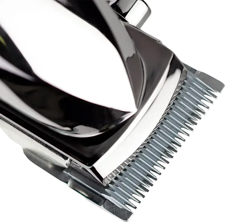 Tondeuse de par cordless BaByliss E996E Super-X Metal Series, lame din otel inoxidabil, 0.8-25mm, 55 setari lungime, baterie Li-Ion, set de 18 piese