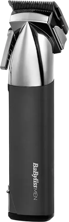Tondeuse de par cordless BaByliss E996E Super-X Metal Series, lame din otel inoxidabil, 0.8-25mm, 55 setari lungime, baterie Li-Ion, set de 18 piese
