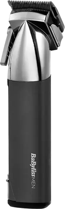 Tondeuse de par cordless BaByliss E996E Super-X Metal Series, lame din otel inoxidabil, 0.8-25mm, 55 setari lungime, baterie Li-Ion, set de 18 piese