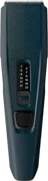Tundeta de par Philips Series 3000 HC3505/15 cu fir, lame din otel inoxidabil autoascutitoare, 13 setari de lungime 0.5-23mm, Set de 3 piese