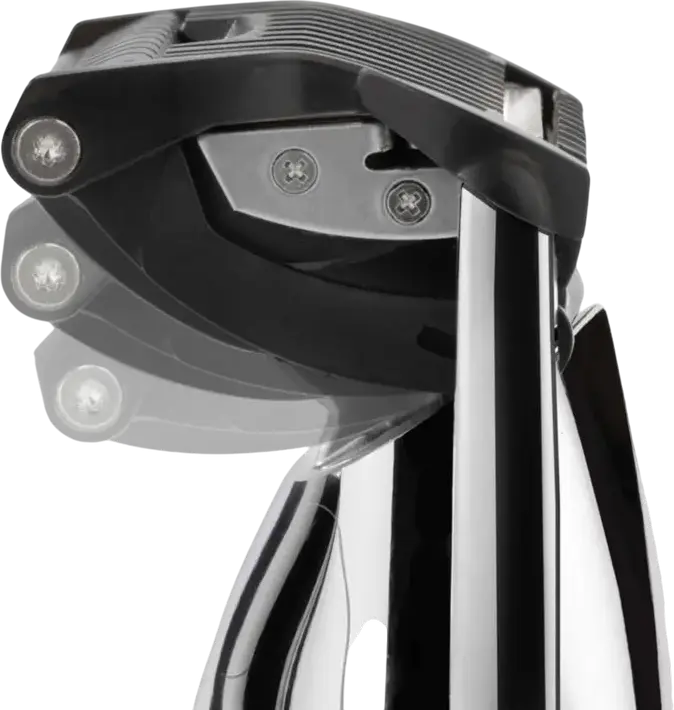 BaByliss S996E Super-X Metal Stubble Trimmer for Beard and Mustache, 0.4-5mm Cutting Length, 24 Settings, Li-ion Battery, Waterproof, Grey, with Case