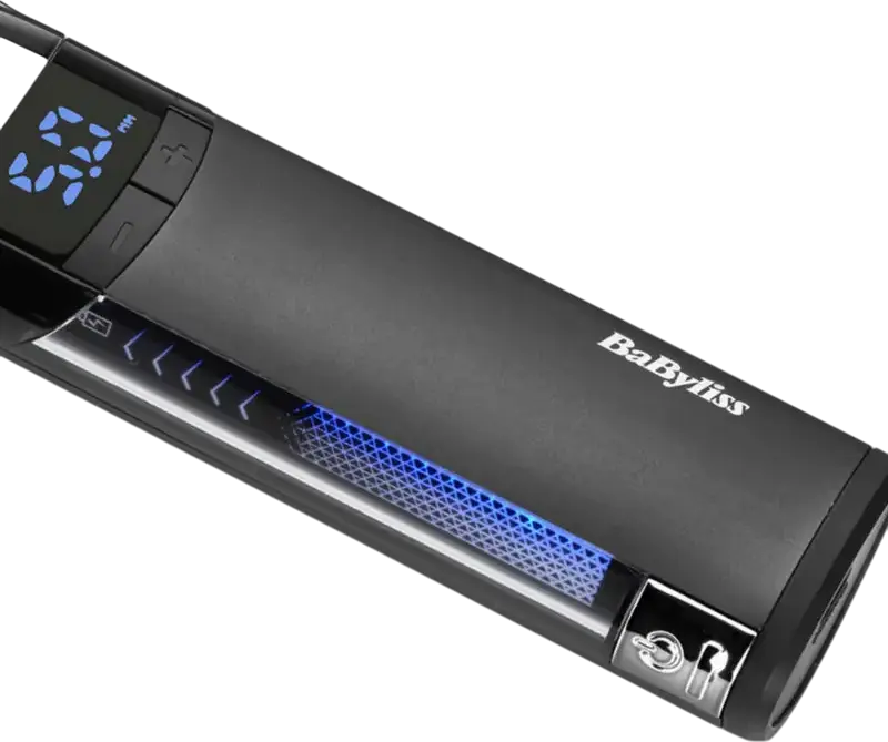 BaByliss S996E Super-X Metal Stubble Trimmer for Beard and Mustache, 0.4-5mm Cutting Length, 24 Settings, Li-ion Battery, Waterproof, Grey, with Case