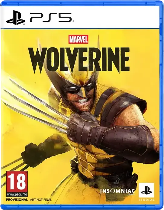 Marvel's Wolverine PS5 Game by Insomniac Games, Action-Adventure Disc for PlayStation 5, Adamantium Claw Combat, PEGI 18