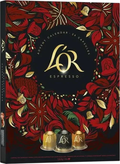 Cafea capsules L'OR Advent Calendar 124*9