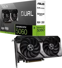 VGA ASUS RTX5060 8GB GDDR7 Dual Advanced OC (DUAL-RTX5060-O8G-A)