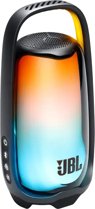 JBL Pulse 6 Portable Bluetooth Speaker, 40W RMS Power, IP68 Waterproof and Dustproof, RGB 360-degree Lightshow, AI Sound Boost, 12h Battery, Black