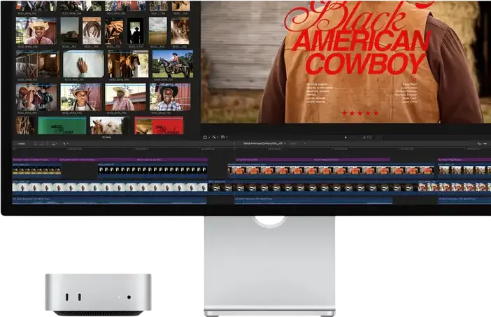Apple Mac mini M5 Pro MHQN4UA/A 15-Core CPU 16-Core GPU 24GB RAM 512GB SSD Silver Aluminum macOS Tahoe Wi-Fi 7 Bluetooth 6.0 Bundle with Keyboard and Mouse
