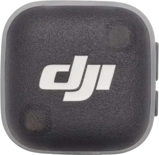 DJI Mic Mini 2 Transmitter DMMT02 Wireless Lavalier Microphone, Omnidirectional, 2.4GHz, Bluetooth 5.3, 400m Range, Black