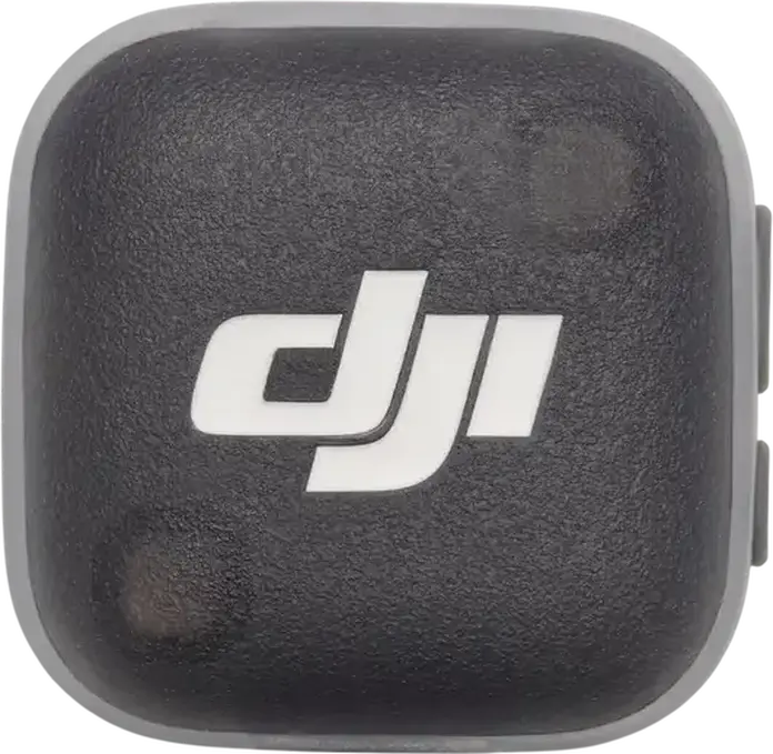DJI Mic Mini 2 Transmitter DMMT02 Wireless Lavalier Microphone, Omnidirectional, 2.4GHz, Bluetooth 5.3, 400m Range, Black