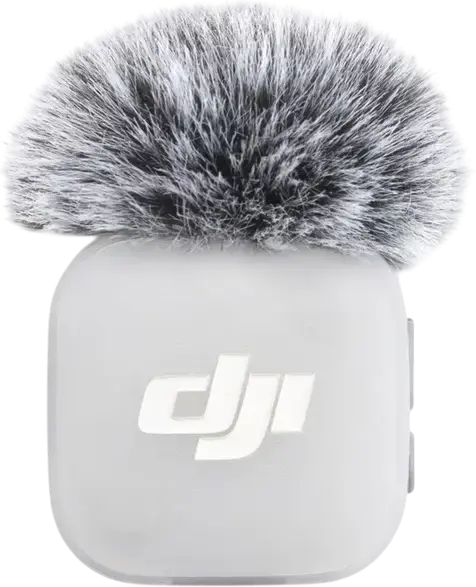 DJI Mic Mini 2 Transmitter DMMT02 Wireless Lavalier Microphone, Omnidirectional, 2.4GHz, Bluetooth 5.3, 400m Range, Black