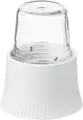 Blender stationar Panasonic MX-MG5451WTQ, 800W, Borcan Sticla 2L, Lame Otel Inoxidabil, Functie Tocator si Cruntare Ghea, Alb, Set de 4 piese
