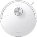 Roborock Q10 VF Robot Vacuum Cleaner, 10,000 Pa Suction, LiDAR Navigation, VibraRise 2.0 Vibrating Mop, Auto-Lift Mop, Dual Anti-Tangle System, White