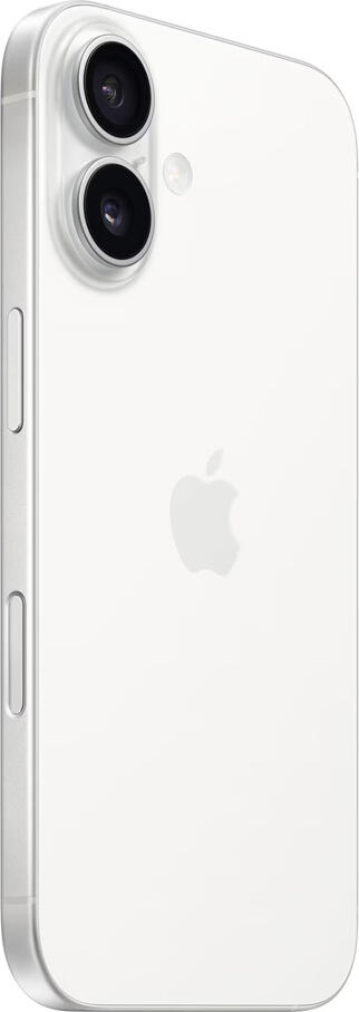 Smartphone Apple iPhone 16, Procesor A18, 128GB Stocare, 8GB RAM, Ecran 6.1 inch Super Retina XDR OLED, Camera Duala 48MP, Alb, iOS 18, Rezistenta IP68