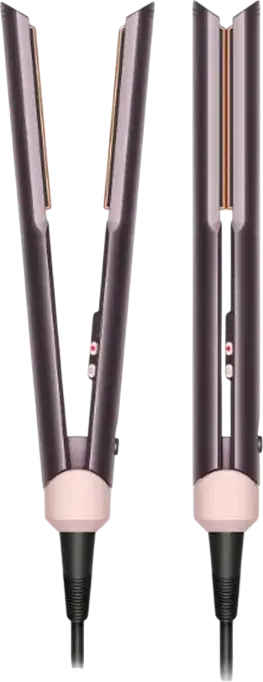 Выпрямитель для волос Dyson Corrale CoolShine HT02, Jasper Plum, макс. темп. 210°C, 4 режима температуры, гибкие пластины, охлаждающая насадка, набор из 3 предметов