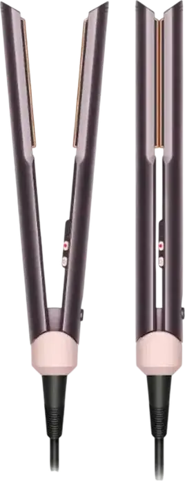 Выпрямитель для волос Dyson Corrale CoolShine HT02, Jasper Plum, макс. темп. 210°C, 4 режима температуры, гибкие пластины, охлаждающая насадка, набор из 3 предметов