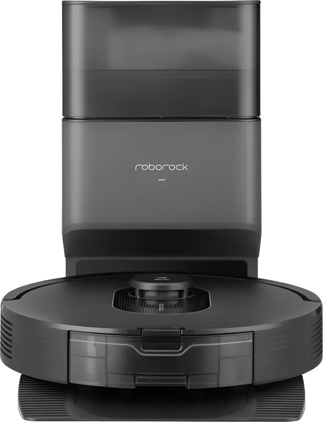 Roborock Q5 Max+ Robot Vacuum and Mop, 5500 Pa Suction, LiDAR PreciSense Navigation, Auto-Empty Station 2.5L, Washable HEPA Filter, 5200 mAh Battery