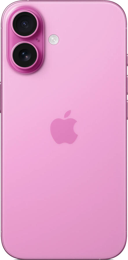 Smartphone Apple iPhone 16, Procesor A18, 8GB RAM, 128GB Stocare, Ecran 6.1 inch Super Retina XDR OLED, Camera Duala 48MP, Roz, iOS 18, IP68