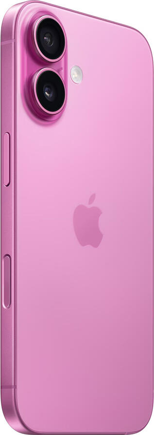 Smartphone Apple iPhone 16, Procesor A18, 8GB RAM, 128GB Stocare, Ecran 6.1 inch Super Retina XDR OLED, Camera Duala 48MP, Roz, iOS 18, IP68