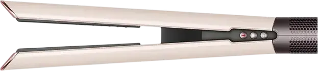 Îndreptător de păr Dyson Airstrait HT03 Wet-to-Dry, 1600W, Flux de Aer cu Presiune Ridicată, Afișaj LCD, Ionizare, Roz Ceramic, Set de 2 Duze