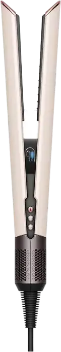 Îndreptător de păr Dyson Airstrait HT03 Wet-to-Dry, 1600W, Flux de Aer cu Presiune Ridicată, Afișaj LCD, Ionizare, Roz Ceramic, Set de 2 Duze
