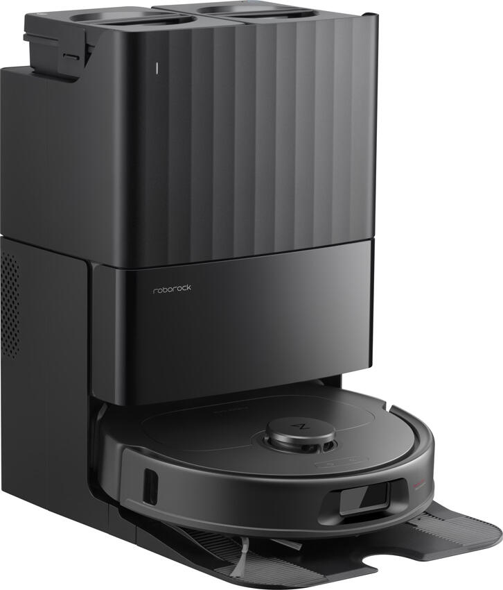 Robot Aspirator Roborock QR 598, Aspirare Uscat si Umeda, Putere 8000 Pa HyperForce, Mopuri Rotative Duale, Navigatie PreciSense LiDAR, Statie Multifunctionala